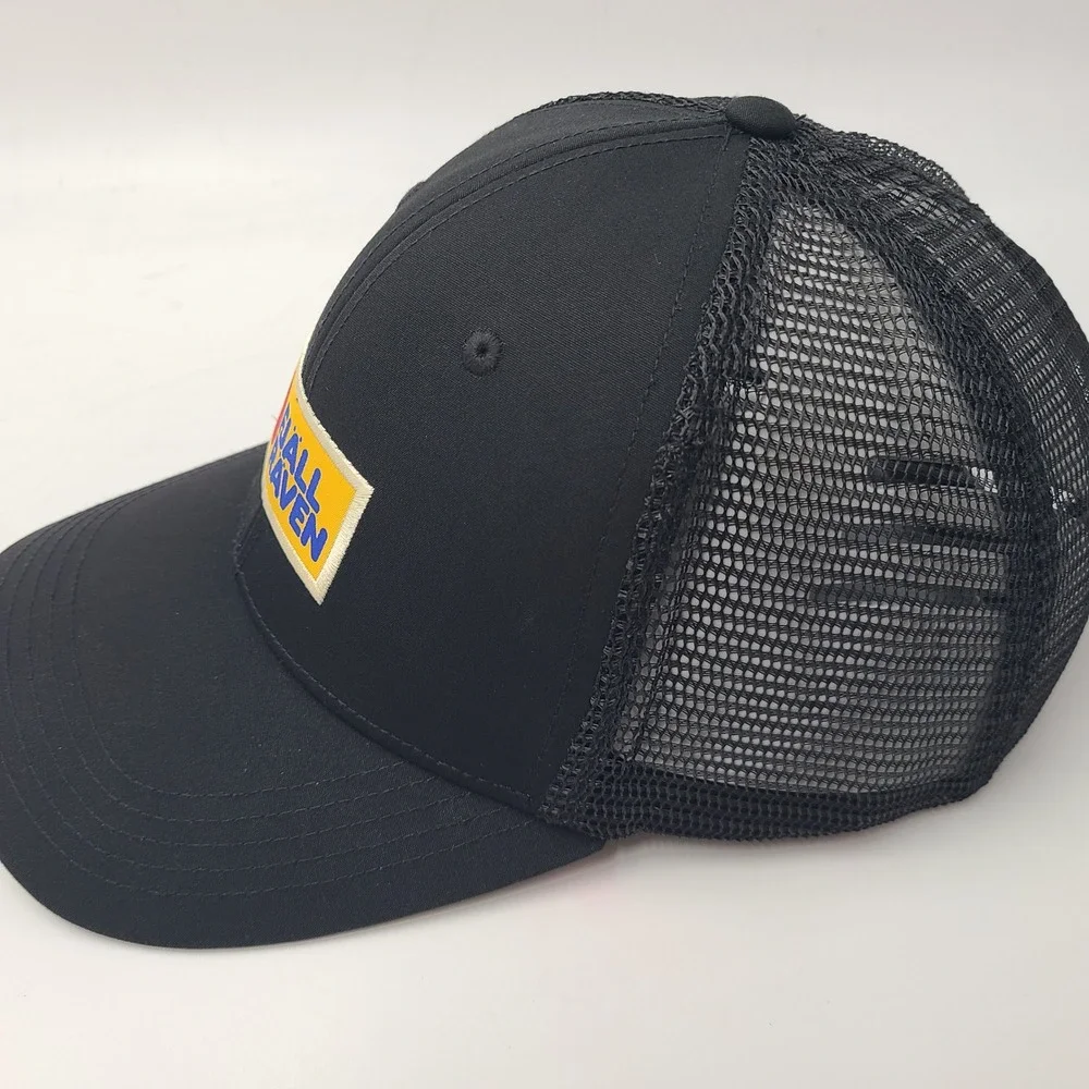 Fjallraven Hat Snapback L-XL Trucker Mesh Black Fox Logo Outdoor Equipment Men - Picture 5 of 11